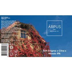 Ārpus TDH Enigma x Citra x Mosaic IPA - Ārpus Brewing