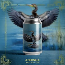 Inkhorn × 鬼伝説  Anhinga ( インクホーン × Onidensetsu  アンヒンガ ) 350ml  BEER OLYN powered by BASE - Beer Olyn