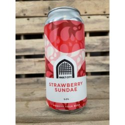 Vault City Brewing Strawberry Sundae