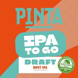 PINTA IPA To GO: Draft 500ml - Funky Fluid