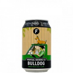 Frontaal  Bulldog - Rebel Beer Cans