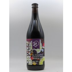 Marble Beers - Birthday Beer No. 2 Bourbon Barrel Aged Pineapple, Cacao & Açai Imperial Stout - DeBierliefhebber