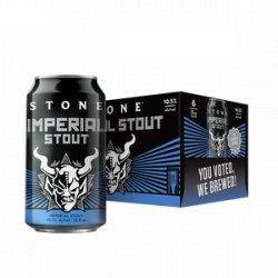 Stone Imperial Stout 12oz 6pk Cans - Stone Brewing