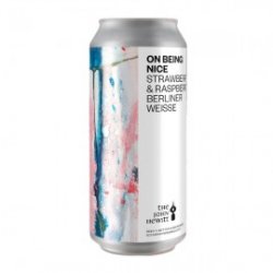 Boundary Brewing On Being Nice Strawberry & Raspberry Berliner Weisse - Craft Beers Delivered