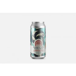 Vault City Brewing Blackberry Tonka Vanilla Glaze Doughnut