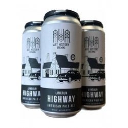 ART HISTORY LINCOLN HIGHWAY AMERICAN PALE ALE 16oz 4PK CANS - Schaefer’s