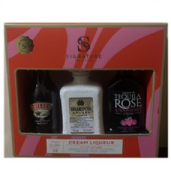 Signature selection Cream Liqueur 5cl trio - 365Drinks