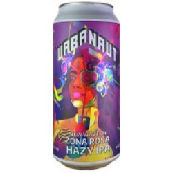 Urbanaut Brewing New Wave 04 - Zona Rosa Hazy IPA Urbanaut Brewing New Wave 04 - Zona Rosa Hazy IPA