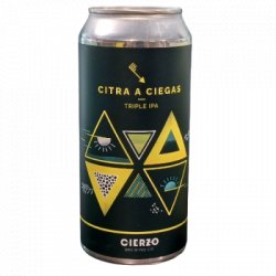 Citra a Ciegas Cierzo Brewing                                                                                                  Triple IPA - OKasional Beer