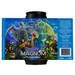 Dew Drop Magnum Pilsner Lager 44Cl 4.3% - The Crú - The Beer Club