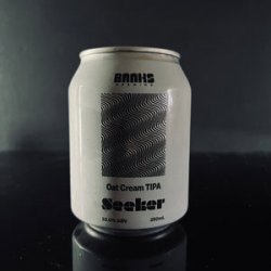 Seeker Brewing, Banks: Oat Cream TIPA, 250ml - My Beer Dealer