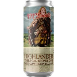 Mcleods Highlander There Can Only Be One West Coast IPA 440ml - The Beer Cellar