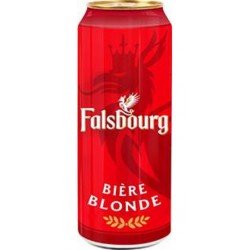 Falsbourg BiÃre blonde Canette 4.2%vol. 50cl - Selfdrinks