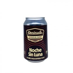 Península Noche sin Luna Double Mash Imperial Stout 33cl - Beer Sapiens