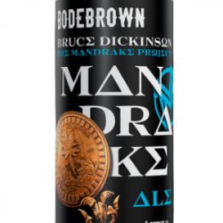 Bodebrown  Bruce Dickinson Mandrake Jambu Ale  Lata 473ml - Cerveja Salvador