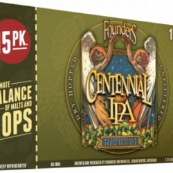 Founders Centennial IPA 1512oz cans - Beverages2u