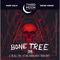 Hazy IPA - 4-pk of Bone Tree tall cans - Third Moon Brewing