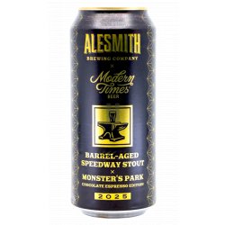 AleSmith Brewing Company Barrel Aged Speedway Stout: Monsters Park Chocolate Espresso Edition