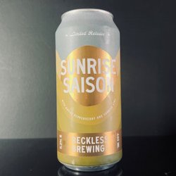 Reckless Brewing Co. Sunrise Saison Reckless Brewing Co. Sunrise Saison