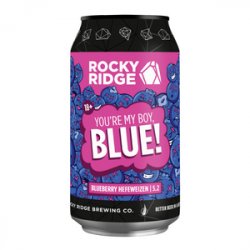 Rocky Ridge Brewing Co. Youre My Boy, Blue! - Beer Force