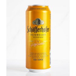 Cerveza Hefeweizen Lata Schöferhoffer 500 cc - Cervezas del Mundo