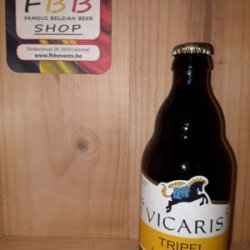 Vicaris tripel - Famous Belgian Beer