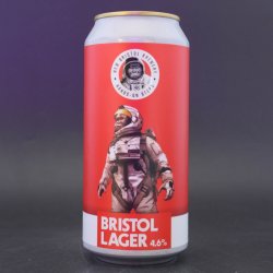 New Bristol Brewery - Bristol Lager - 4.6% (440ml) - Ghost Whale