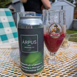 Ārpus Brewing Co. Passionfruit X Lemon X Blueberry X Mango X Coconut Smoothie Sour Ale