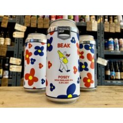 Pressure Drop x Beak  Posey  New England IPA - Wee Beer Shop