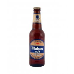 Cerveza Mahou Tostada Lager Sin Alcohol 330 cc - Cervezas del Mundo