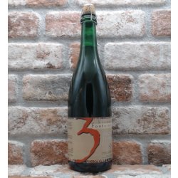 3 Fonteinen Zenne y Frontera Solera batch 2 2016 LambiekGeuze - 75 CL - House of Beers Uden