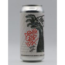 Apex Brewing - Death Grip IPA (bbf 13-12-23) - DeBierliefhebber