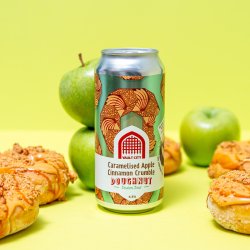 Vault City Brewing Caramelised Apple Cinnamon Crumble Doughnut