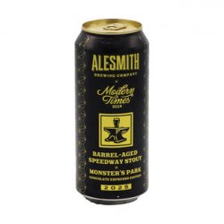 AleSmith Brewing Company Barrel Aged Speedway Stout: Monsters Park Chocolate Espresso Edition