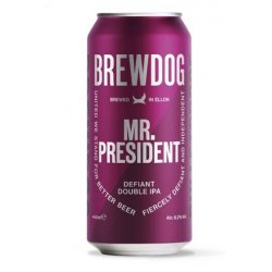 Brewdog Mr President Double IPA Cans 12x 440ml Case - Liquor Library