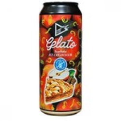 Funky Fluid: Gelato Szarlotka - puszka 500 ml - Piwne Mosty - Stu Mostow