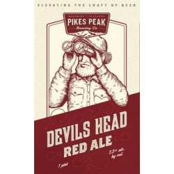 Pikes Peak Brewing Devils Head Red Ale 6 pack 12 oz. Can - Outback Liquors