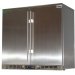 Rhino Stainless Steel 2 Door All Stainless Steel Bar Fridge - Model SG2H-SD 