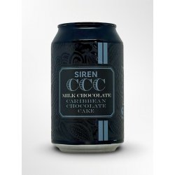 Siren Craft Brew Milk Chocolate Caribbean Chocolate Cake