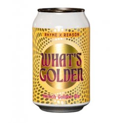 Rhyme & Reason What's Golden K?lsch Golden Ale 330mL - The Hamilton Beer & Wine Co