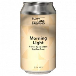 Slow Lane Brewing Morning Light Barrel Fermented Golden Sour 375ml - The Beer Cellar