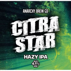 Anarchy Brew Citra Star Session IPA Keg - Inn Express