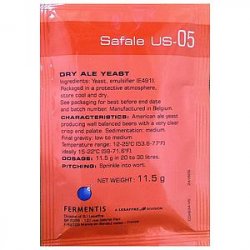 Levadura Safale US-05 11.5gr - Fermentis - Palma Rosa