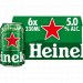 Heineken Premium Pilsener Bier Blik 6 x 330ml 