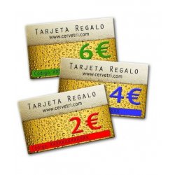 Mejor Tarjeta Regalo desde dos euros - Cervetri