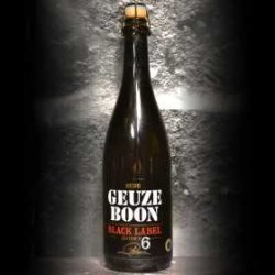 Boon Boon - Oude Gueuze Black Label 6 - 7% - 75cl - Bte - La Mise en Bière