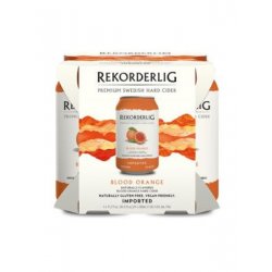 REKORDERLIG BLOOD ORANGE CIDER 12oz 4PK CANS - Schaefer’s