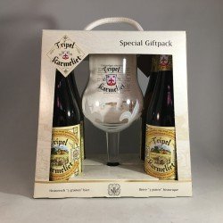 Karmeliet Tripel geschenkverpakking 4x33cl + gl - Beeronweb