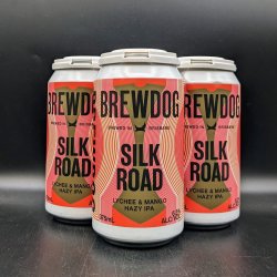 Brewdog Silk Road Lychee & Mango Hazy IPA Can 4pk - Saccharomyces Beer Cafe