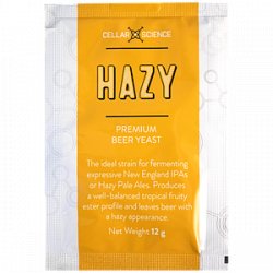 Levadura Hazy - New England Ale - 11g - CellarScience® - Palma Rosa